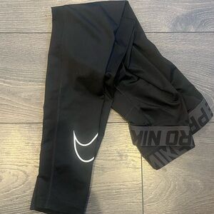 Nike Kids Black compression with Logo